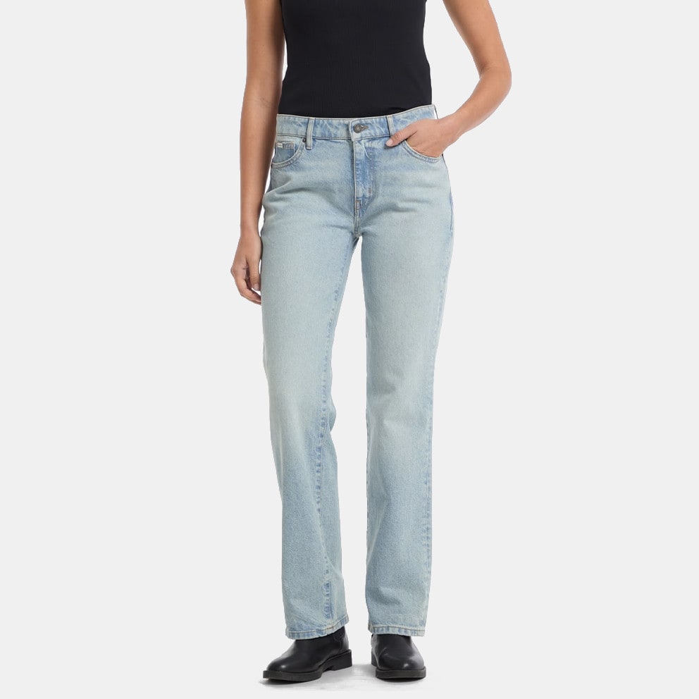 Guess Mid Rise Γυναικειο Τζιν Παντελόνι