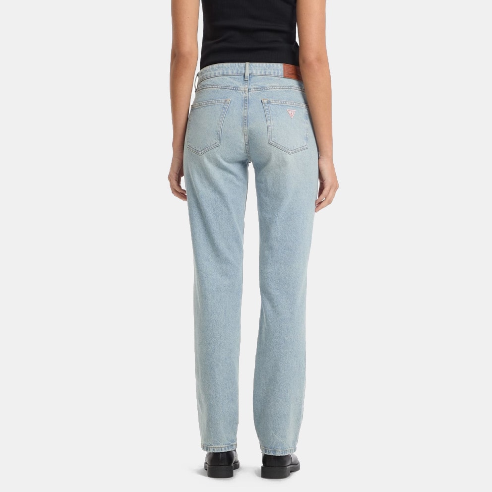 Guess Mid Rise Γυναικειο Τζιν Παντελόνι