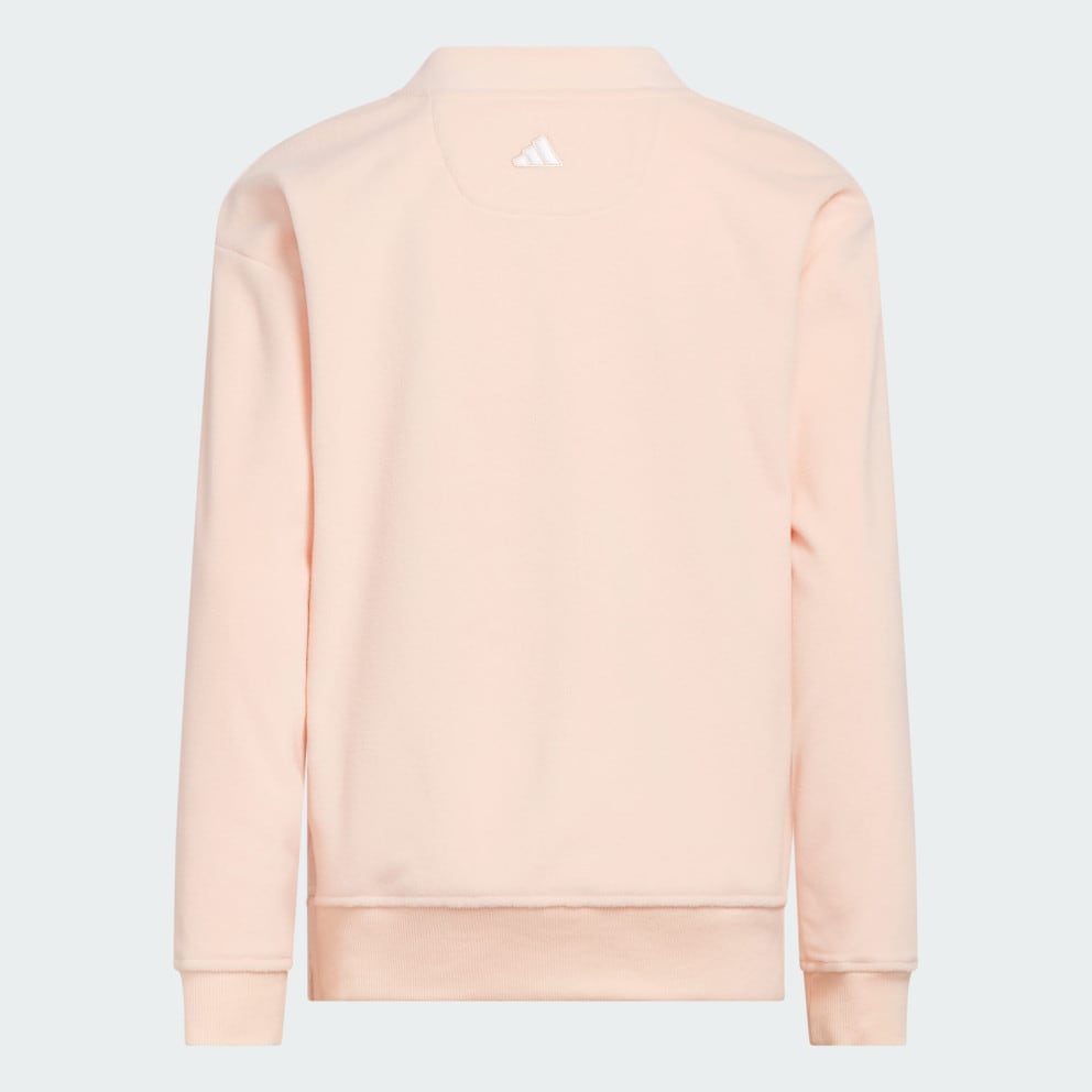 adidas Fleece Mock Pullover Kids