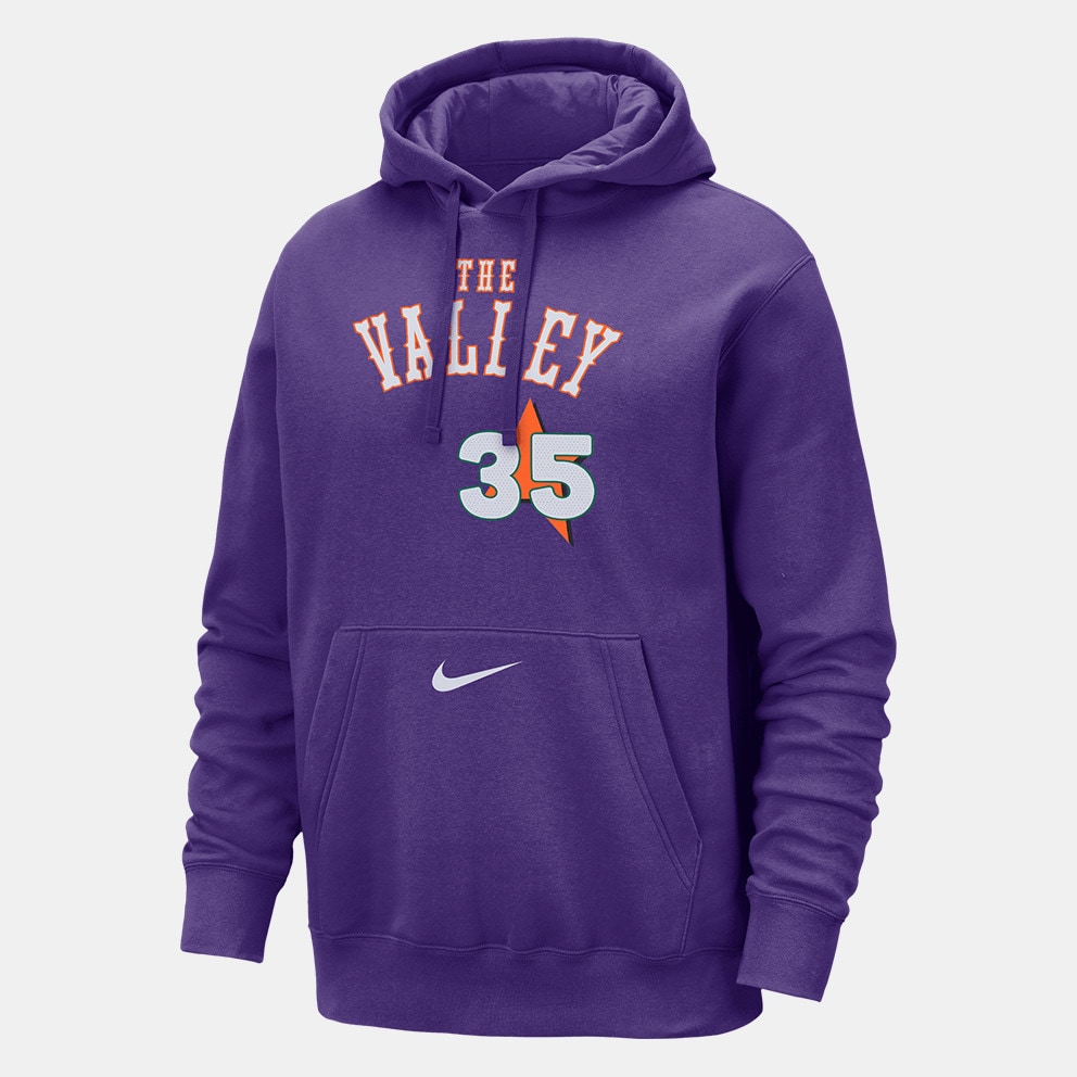 Nike Phoenix Suns Club Ανδρική Μπλούζα με Κουκούλα
