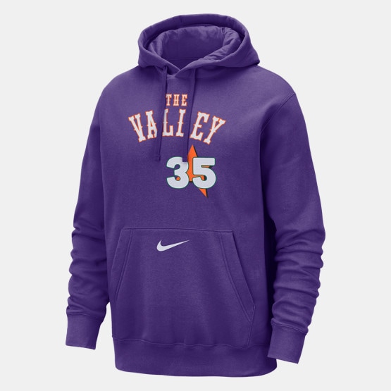 Nike Phoenix Suns Club Ανδρική Μπλούζα με Κουκούλα