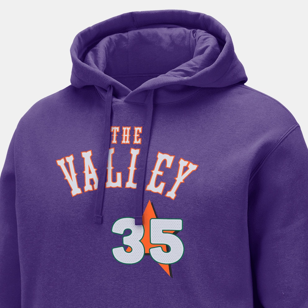 Nike Phoenix Suns Club Ανδρική Μπλούζα με Κουκούλα