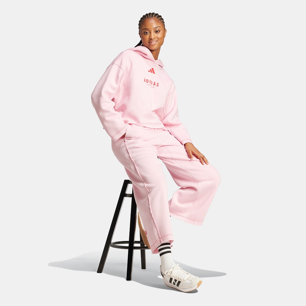 adidas Sportswear All SZN Γυναικεία Μπλούζα με Κουκούλα