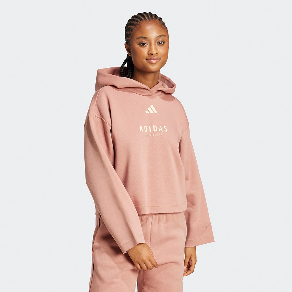  adidas Γυναικεία Μπλούζα με Κουκούλα (9000214334_83512) 2025