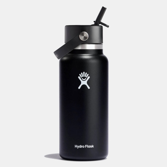 Hydro Flask 32 Oz (946 Ml) Wide Flex Straw Cap Bla