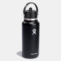 Hydro Flask 32 Oz (946 Ml) Wide Flex Straw Cap Bla