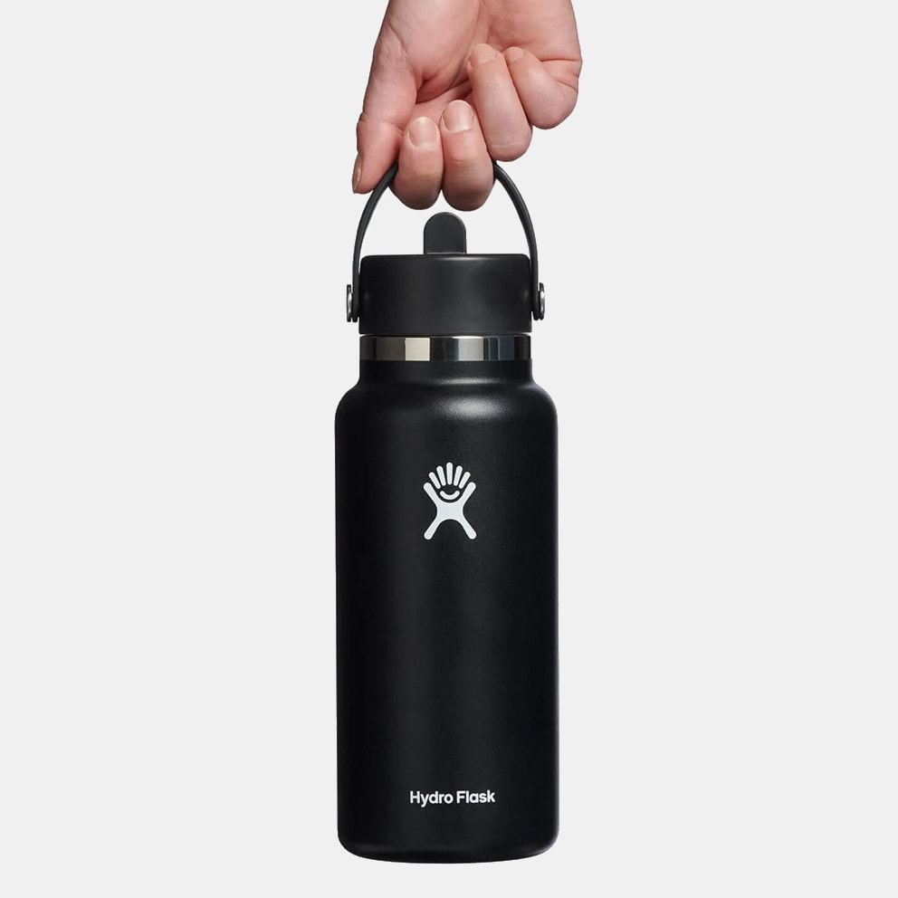 Hydro Flask 32 Oz (946 Ml) Wide Flex Straw Cap Bla