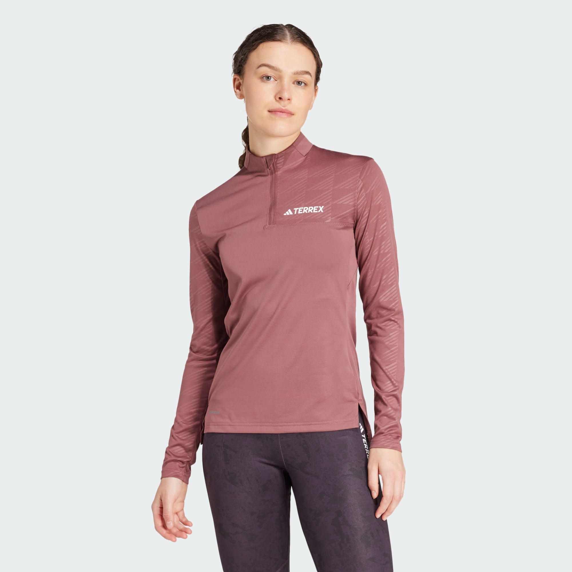  adidas Terrex Multi Half-Zip Long Sleeve Tee (9000226386_3359) 2025