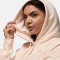 Jordan Flt Fleece 24 Γυναικεία Μπλούζα με Κουκούλα