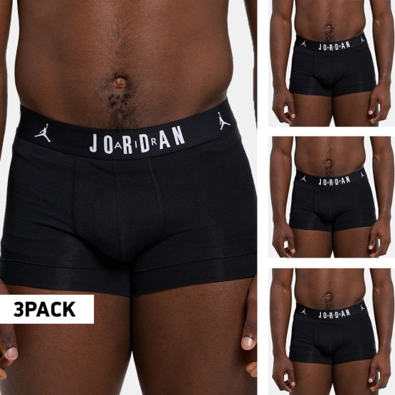 Jordan Mens Flight Cotton 3Pk Trunk