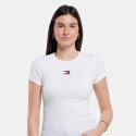 Tommy Jeans Slim Badge Rib Women's T-Shirt