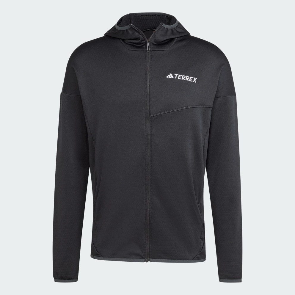 adidas Terrex Xperior Climawarm Light Fleece Hooded Jacket