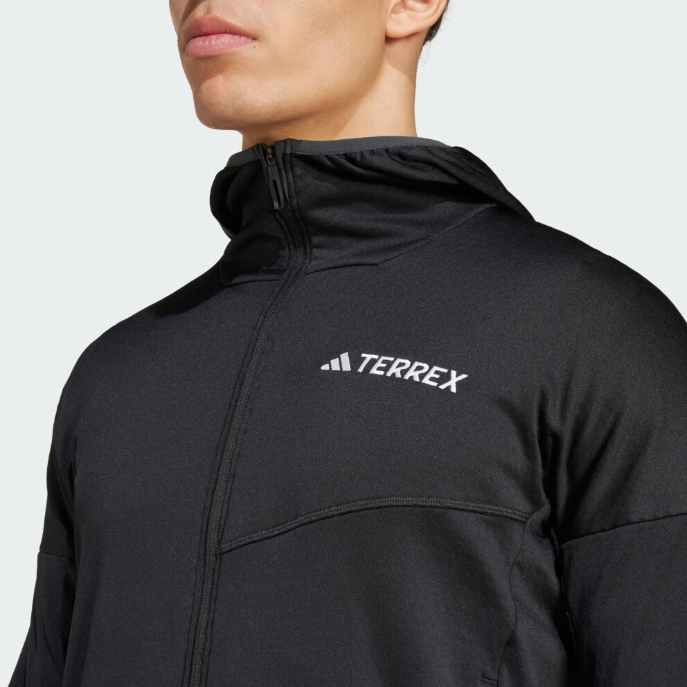 adidas Terrex Xperior Climawarm Light Fleece Hooded Jacket