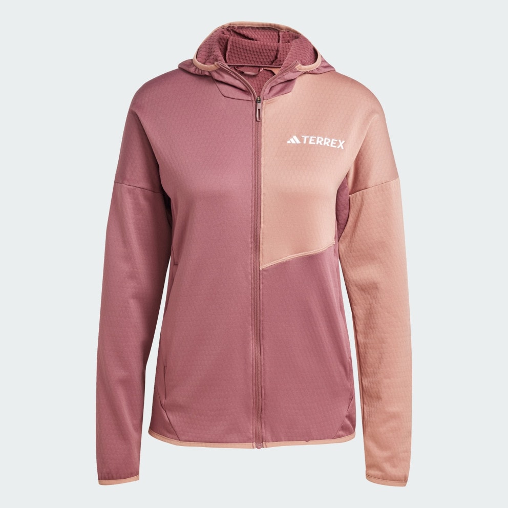 adidas Terrex Xperior Climawarm Light Fleece Hooded Jacket