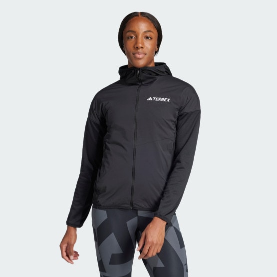 adidas Terrex Xperior Climawarm+ Wind Light Fleece Hooded Jacket