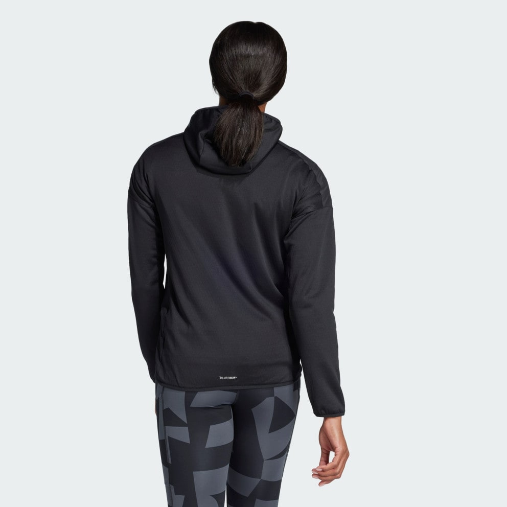 adidas Terrex Xperior Climawarm+ Wind Light Fleece Hooded Jacket