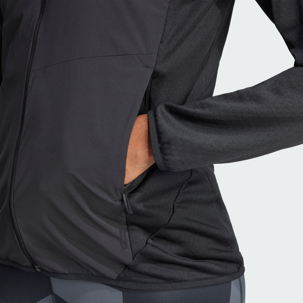 adidas Terrex Xperior Climawarm+ Wind Light Fleece Hooded Jacket