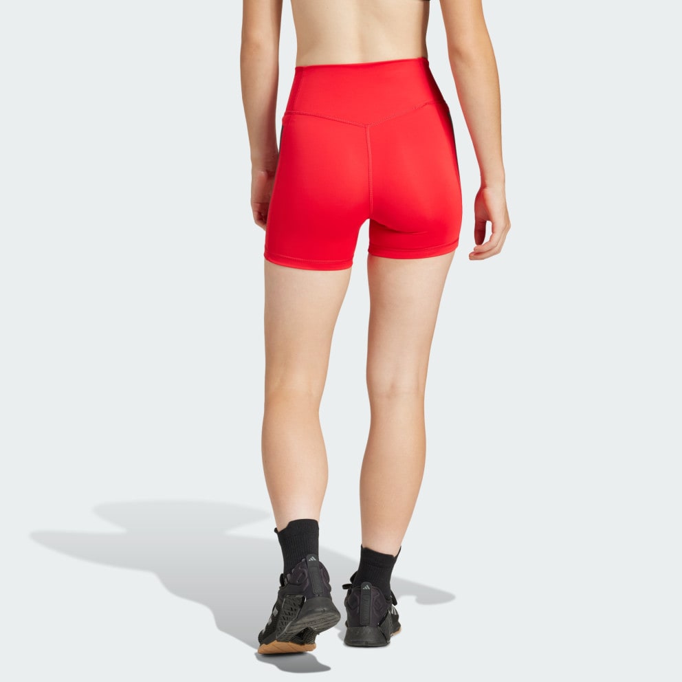 adidas Optime 3-Stripes 1/4 Short Leggings