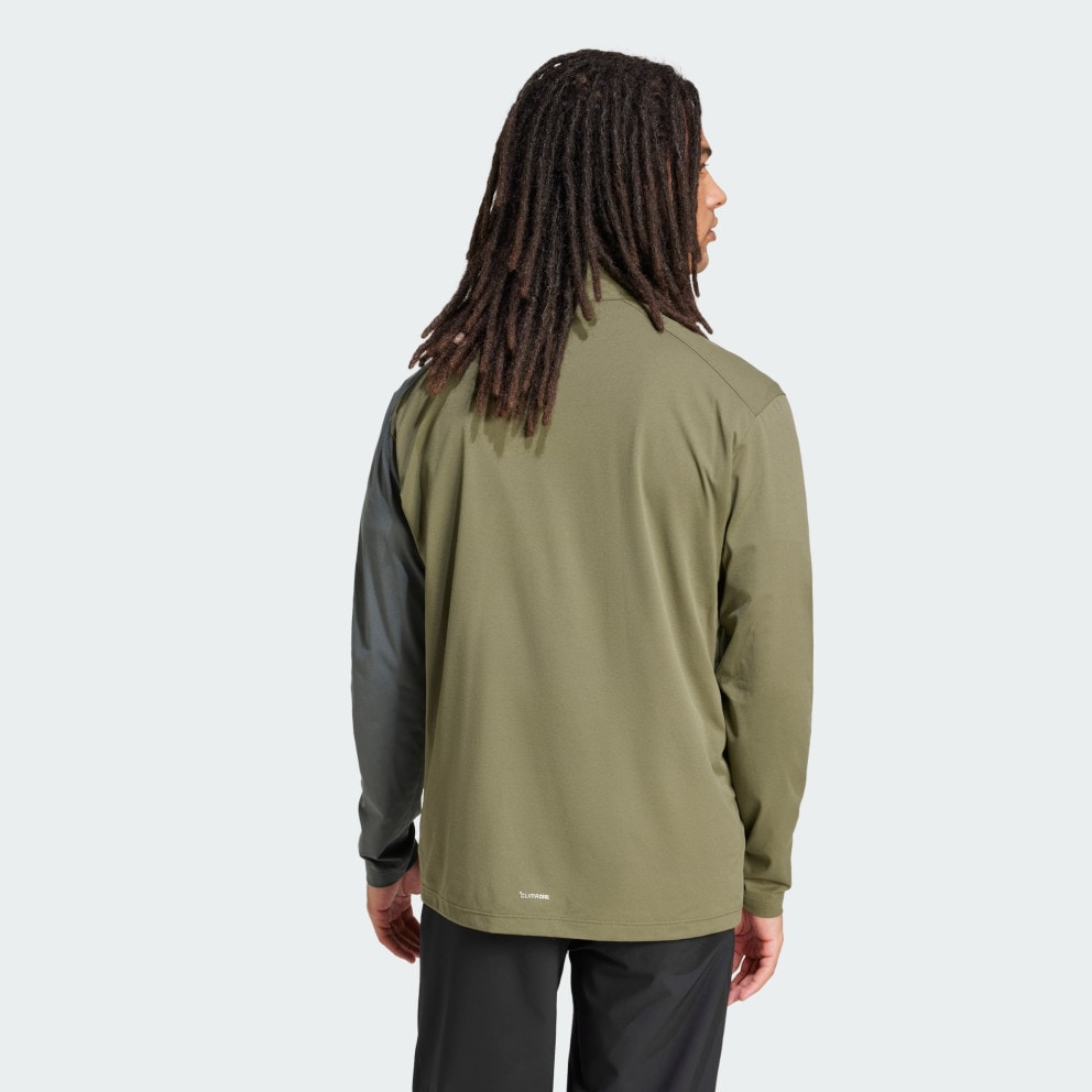 adidas Terrex Multi Climacool 1/2 Zip Long Sleeve Tee