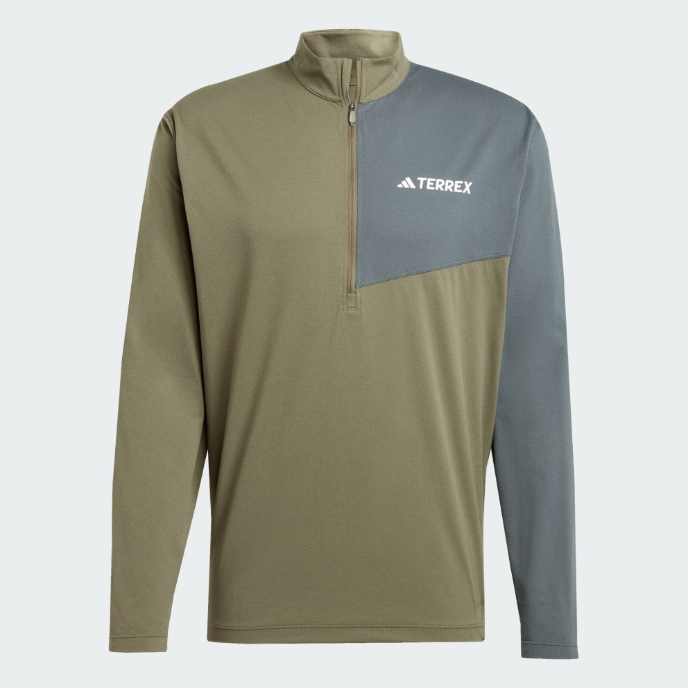 adidas Terrex Multi Climacool 1/2 Zip Long Sleeve Tee