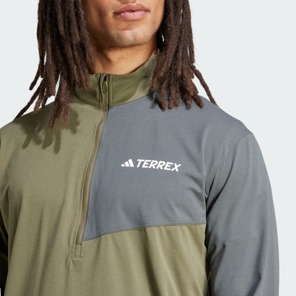adidas Terrex Multi Climacool 1/2 Zip Long Sleeve Tee