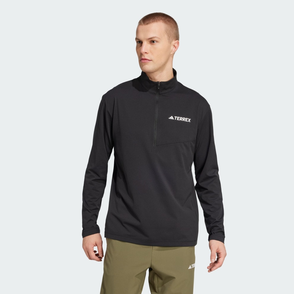 adidas Terrex Multi Climacool 1/2 Zip Long Sleeve Tee