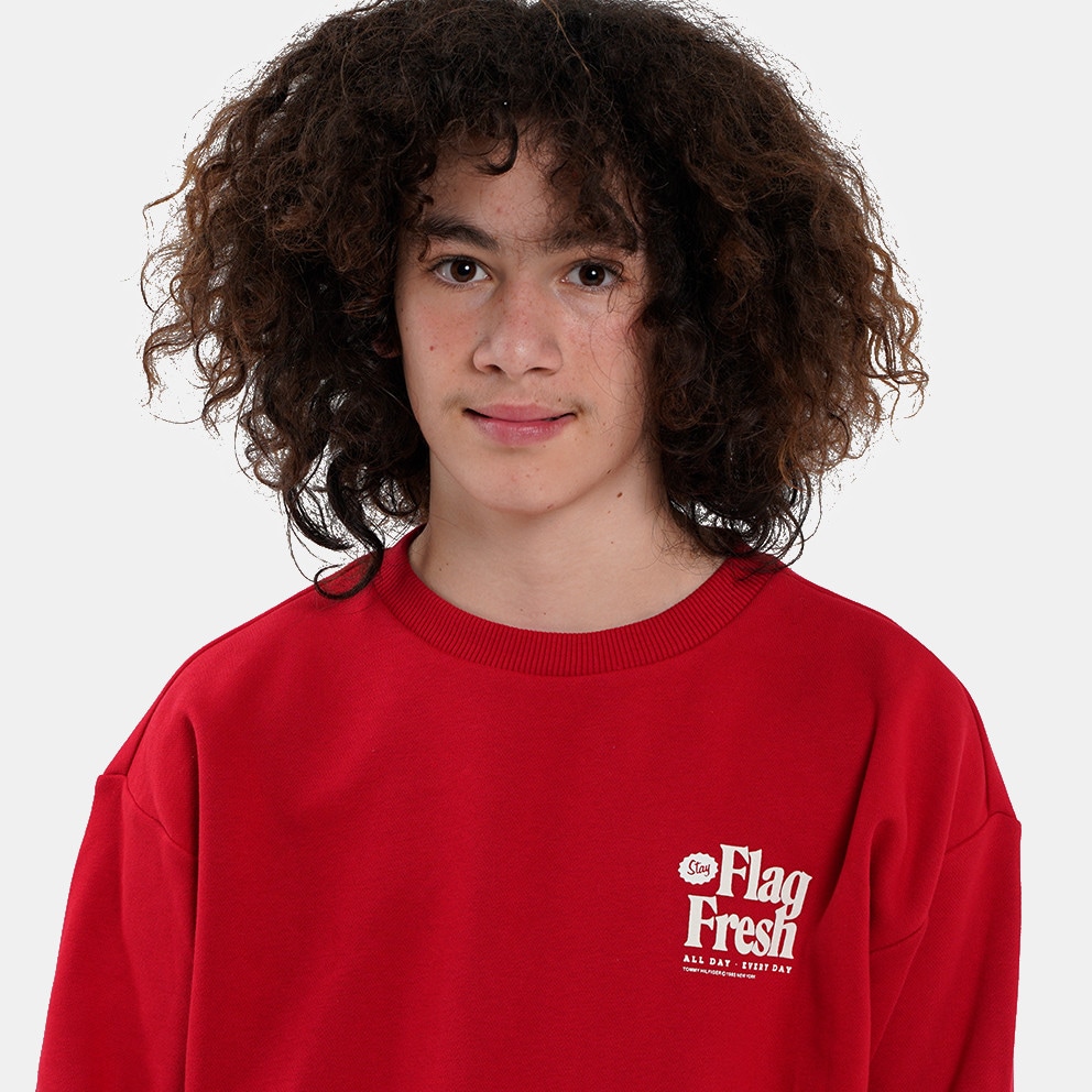 Tommy Jeans Fun Flag Παιδική Μπλούζα Φούτερ
