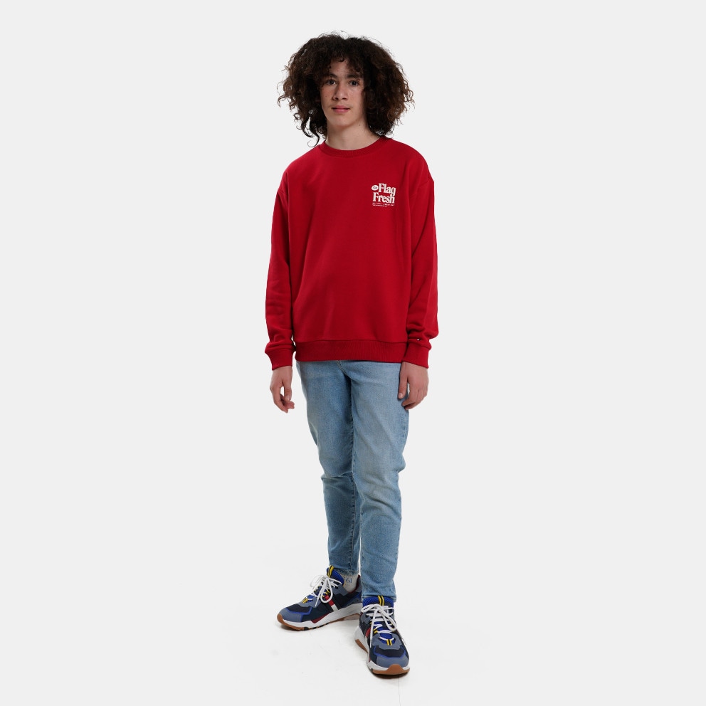 Tommy Jeans Fun Flag Παιδική Μπλούζα Φούτερ