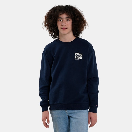 Tommy Jeans Fun Flag Παιδική Μπλούζα Φούτερ