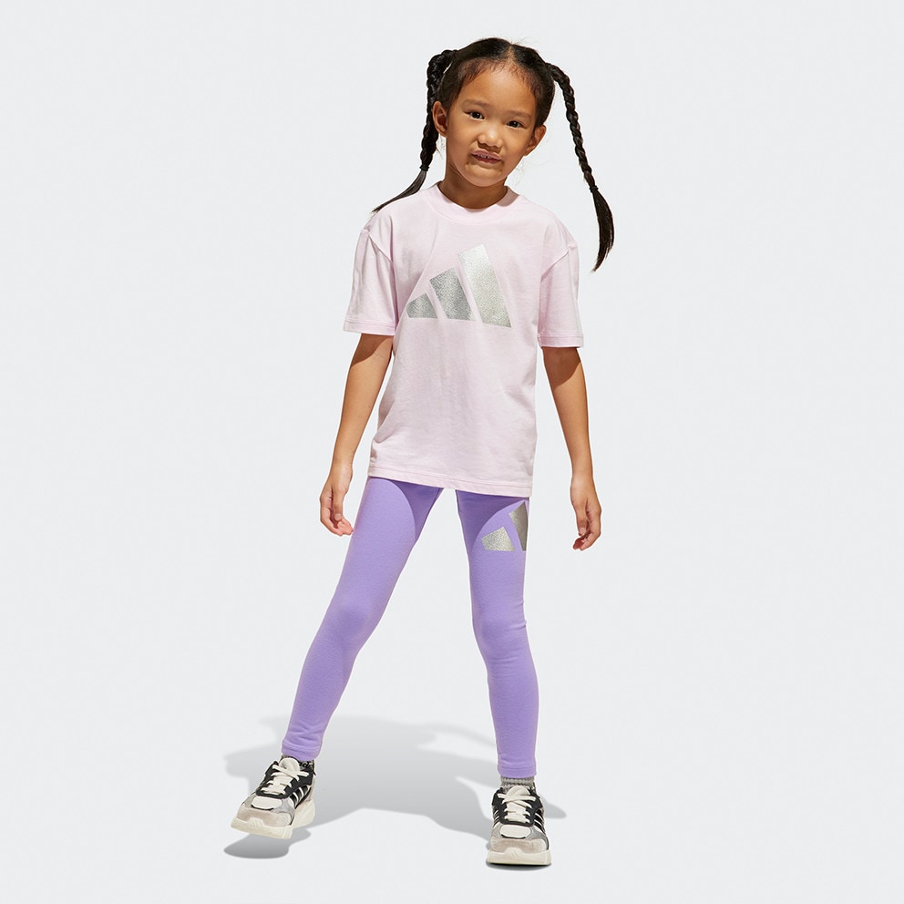 adidas sportswear Glam Παιδικό Σετ Φόρμας