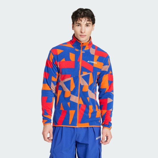 adidas Terrex Multi Printed Full-Zip Fleece Jacket