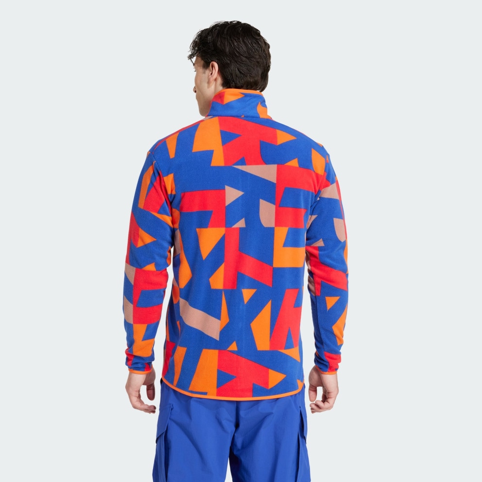 adidas Terrex Multi Printed Full-Zip Fleece Jacket