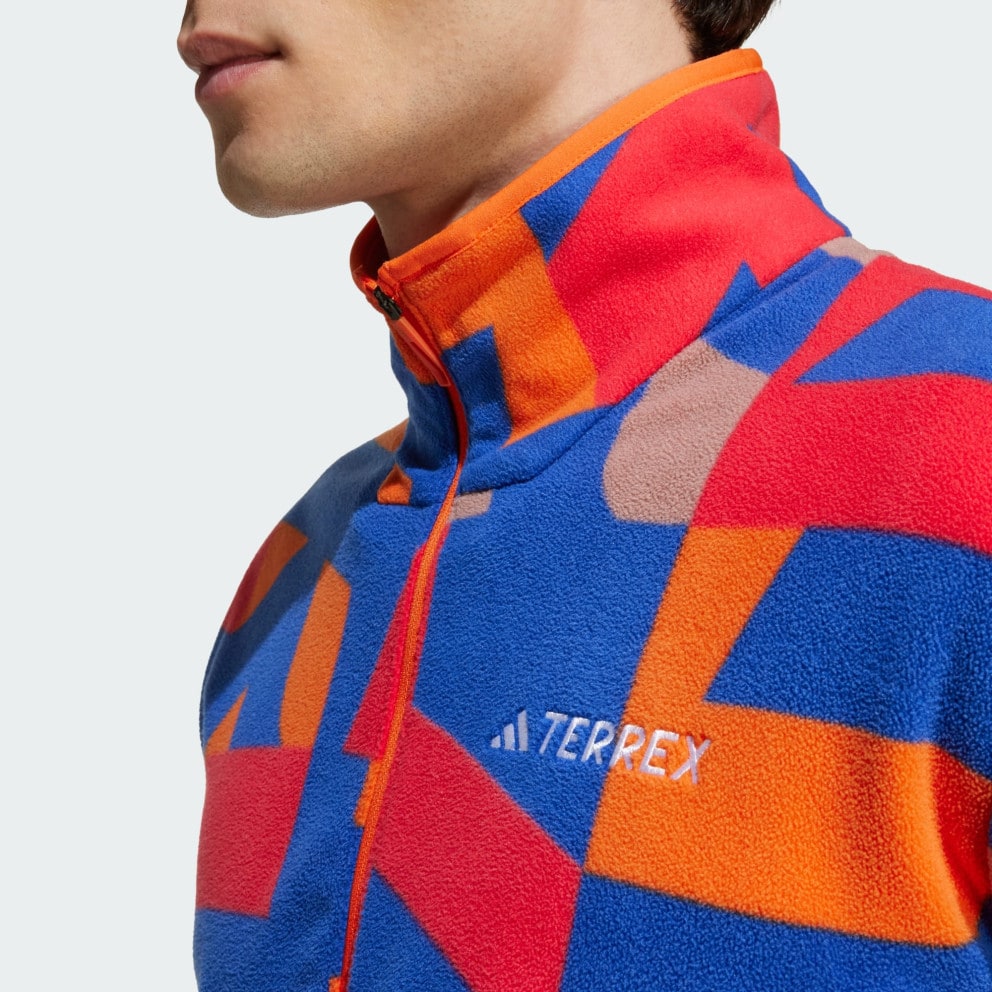 adidas Terrex Multi Printed Full-Zip Fleece Jacket