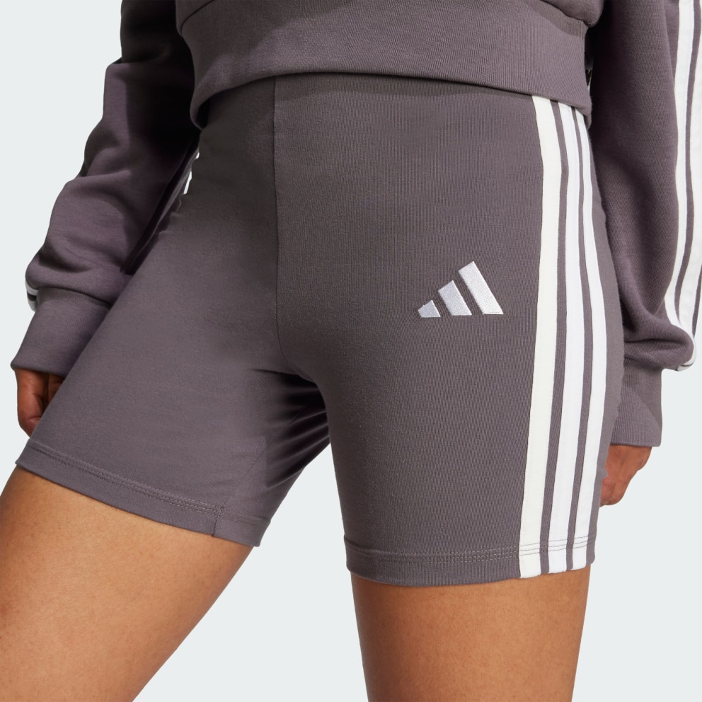 adidas sportswear Essentials 3-Stripes High Waisted Biker Shorts