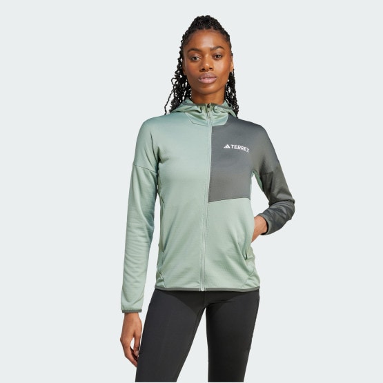 adidas Terrex Xperior Climawarm Light Fleece Hooded Jacket