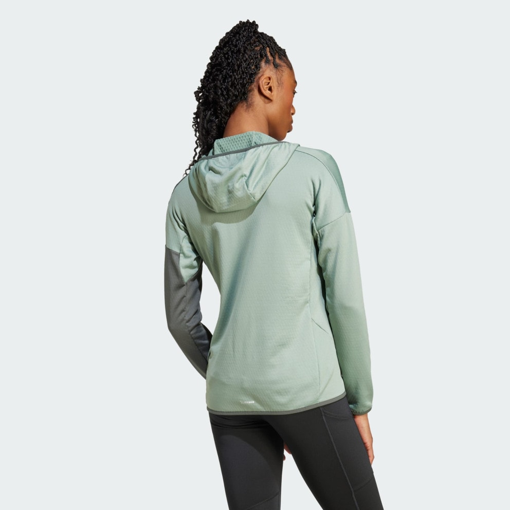 adidas Terrex Xperior Climawarm Light Fleece Hooded Jacket