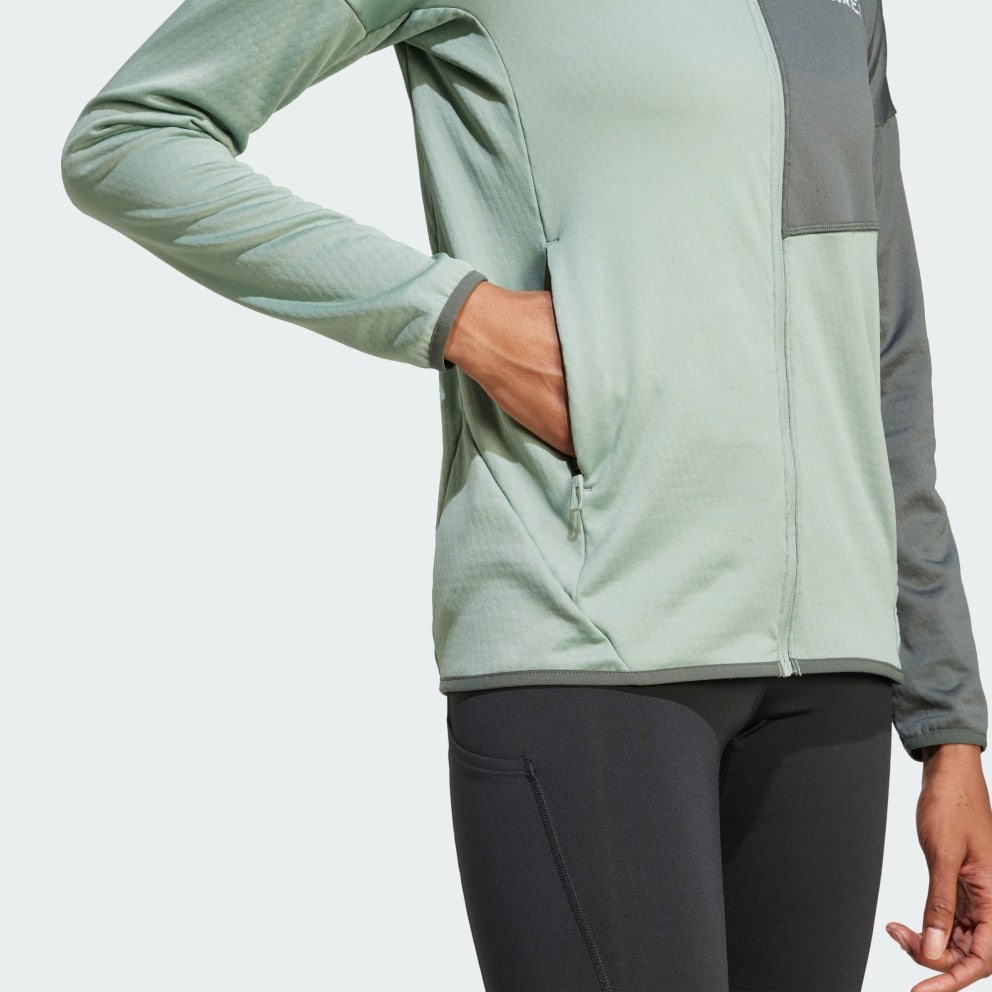 adidas Terrex Xperior Climawarm Light Fleece Hooded Jacket