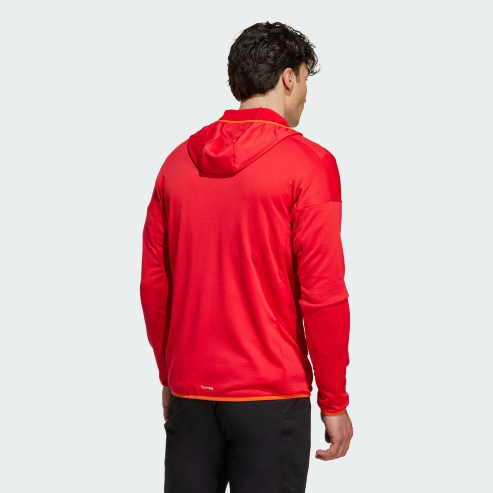 adidas Terrex Xperior Climawarm Light Fleece Hooded Jacket