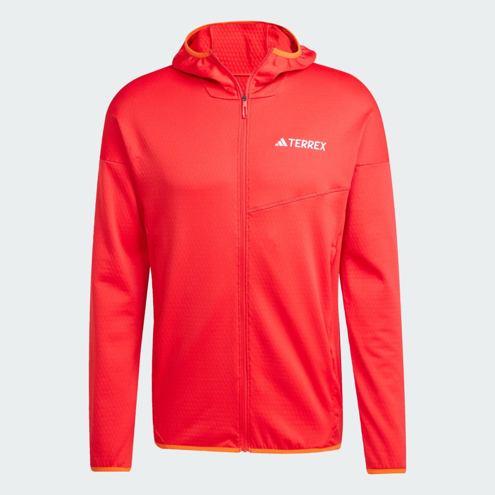 adidas Terrex Xperior Climawarm Light Fleece Hooded Jacket