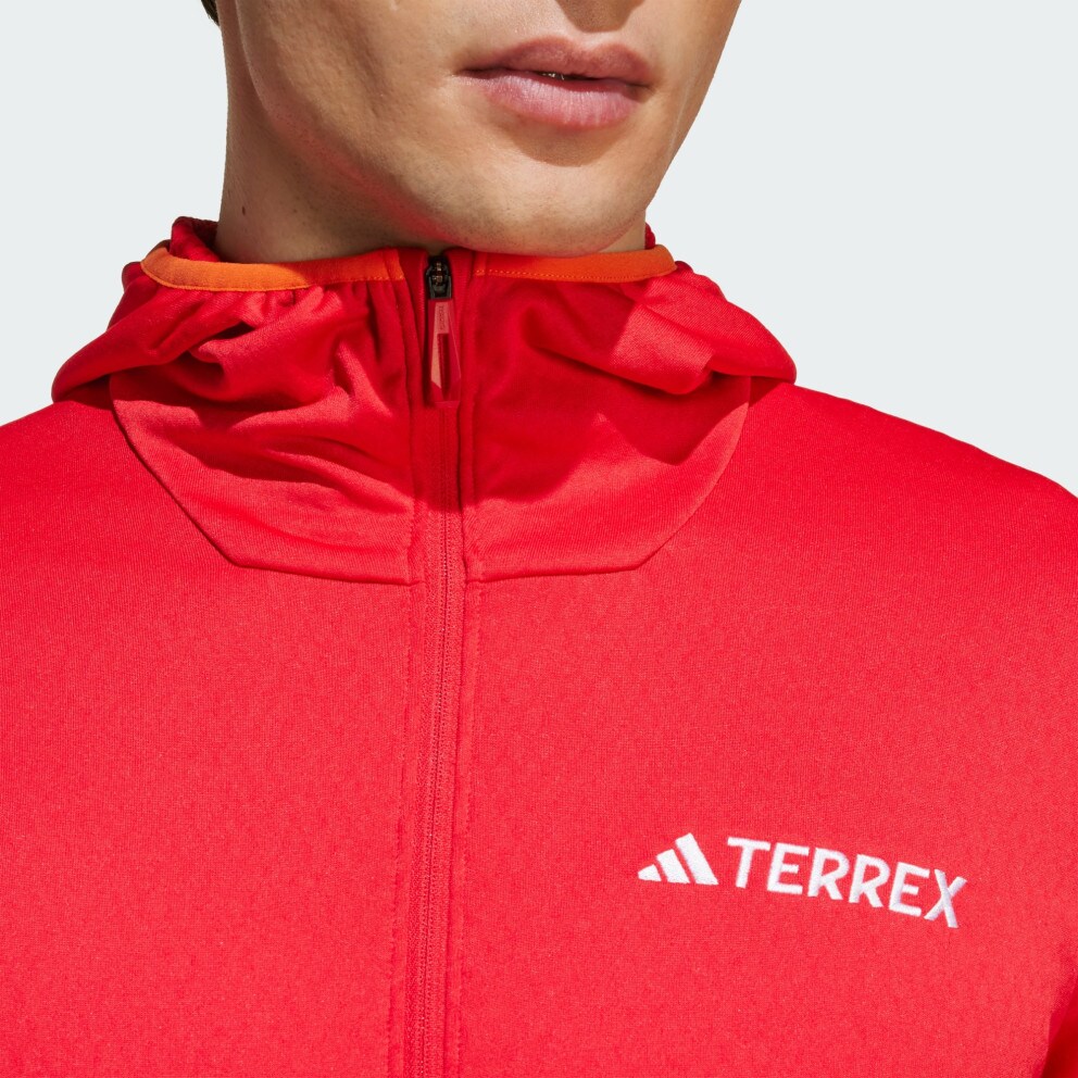 adidas Terrex Xperior Climawarm Light Fleece Hooded Jacket