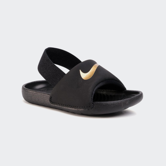 Nike KAWA SLIDE BLK/M'GLD