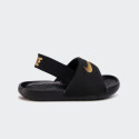 Nike KAWA SLIDE BLK/M'GLD