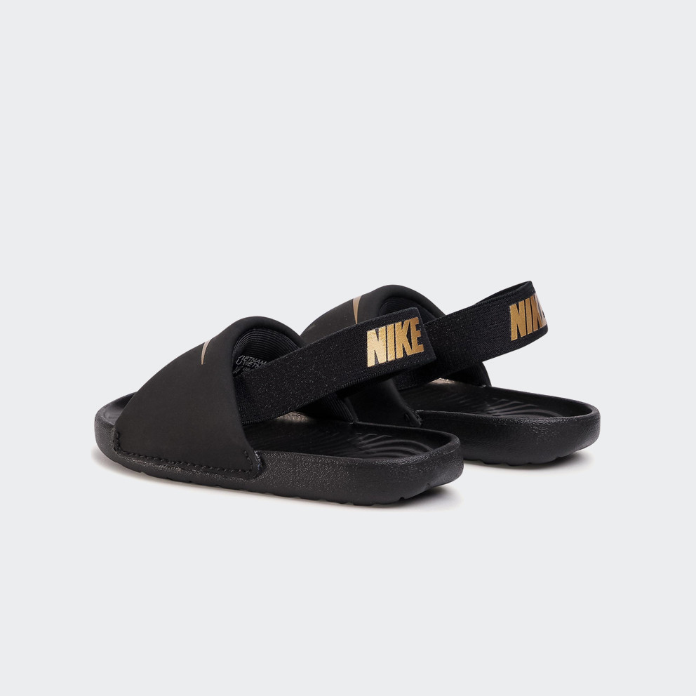 Nike KAWA SLIDE BLK/M'GLD