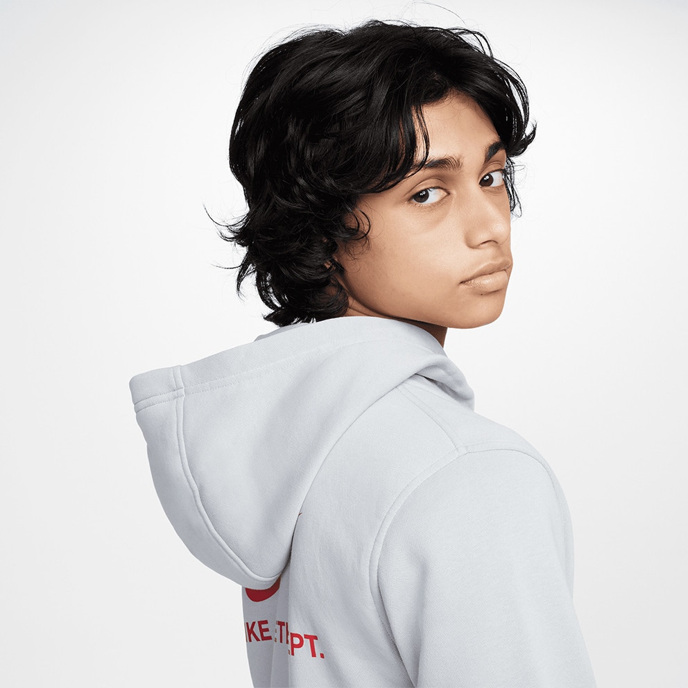 Nike Sportswear Fleece Παιδική Μπλούζα με Κουκούλα