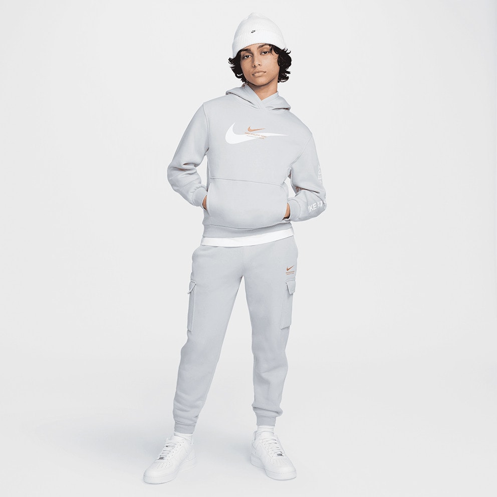 Nike Sportswear Fleece Παιδική Μπλούζα με Κουκούλα