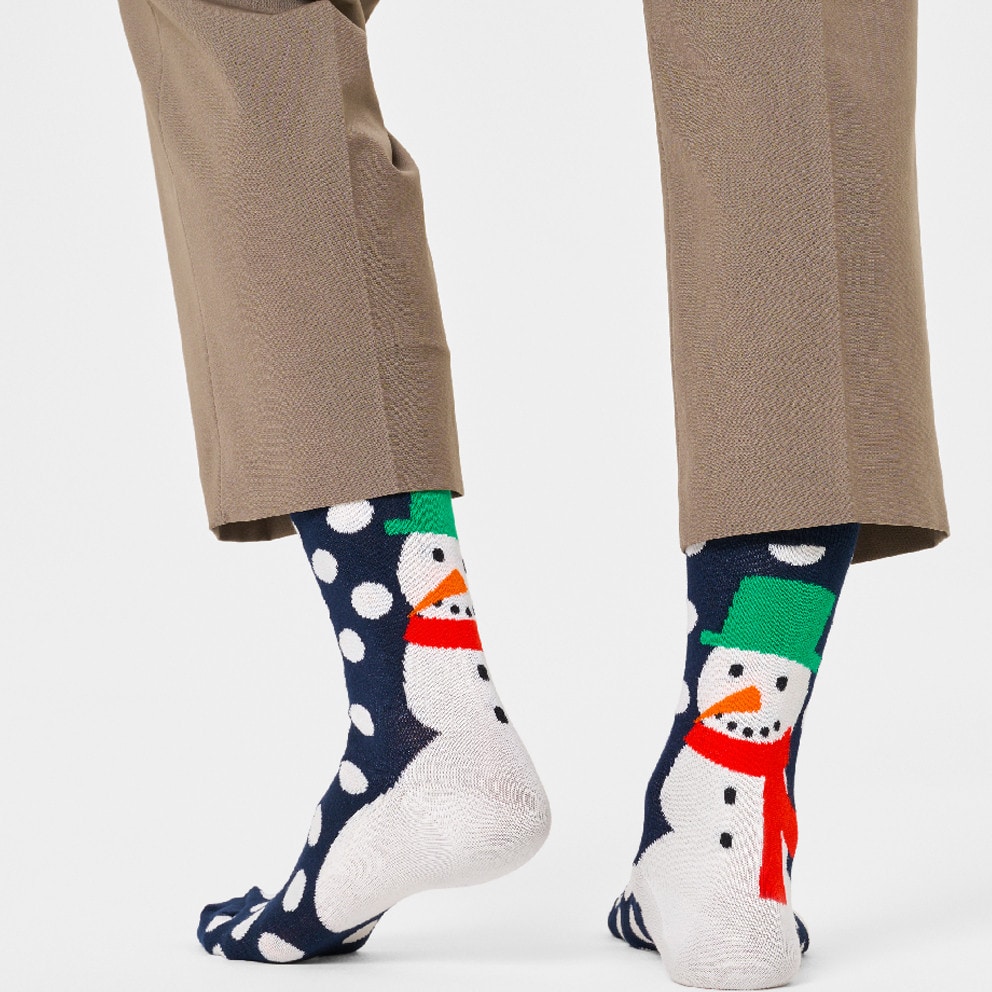 Happy Socks Jumbo Snowman Sock