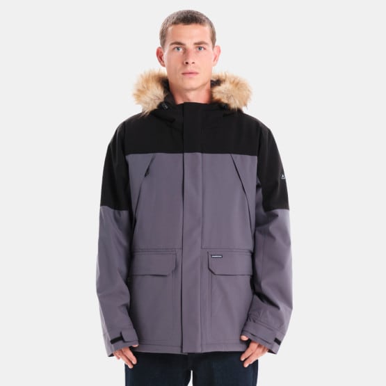 Emerson Men's Jacket With Fur Trimmed Hood