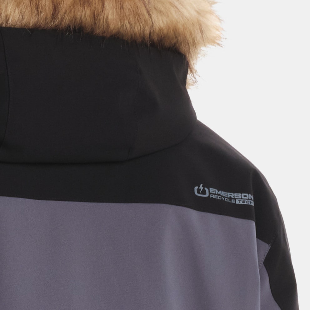 Emerson Men's Jacket With Fur Trimmed Hood