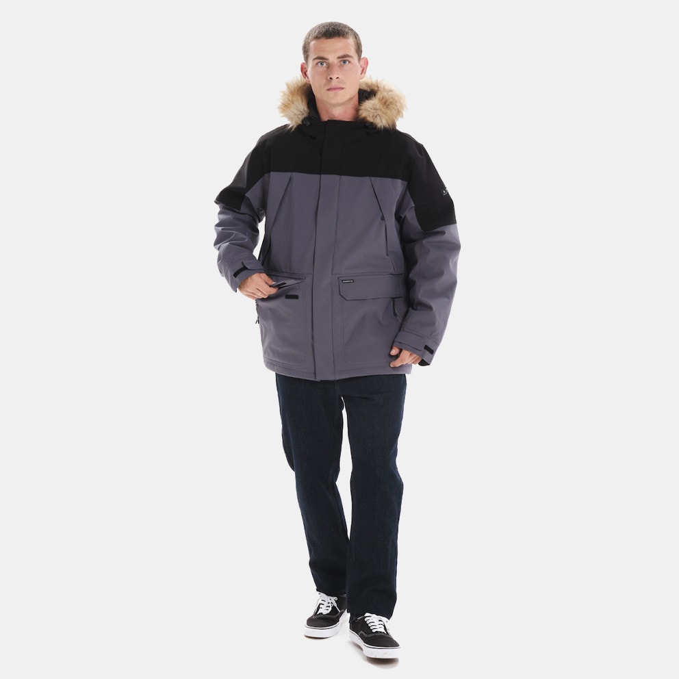 Emerson Men's Jacket With Fur Trimmed Hood