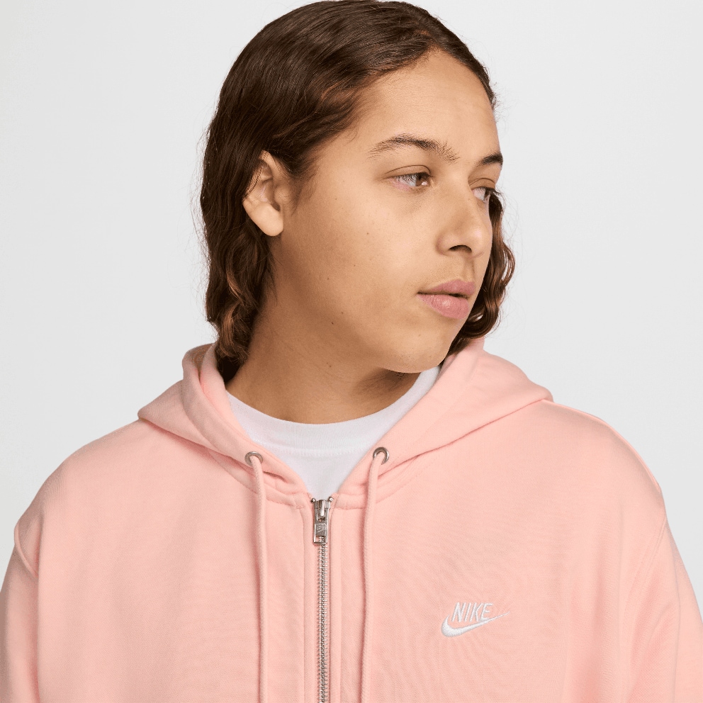 Nike Club Fleece Full-Zip Ανδρική Ζακέτα